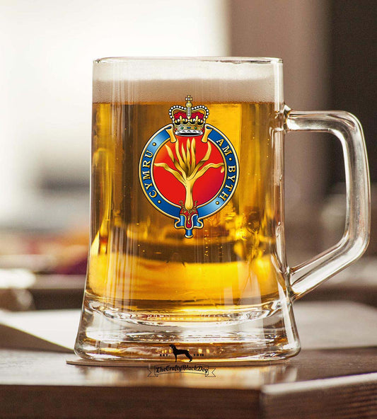 Welsh Guards cypher - Tankard