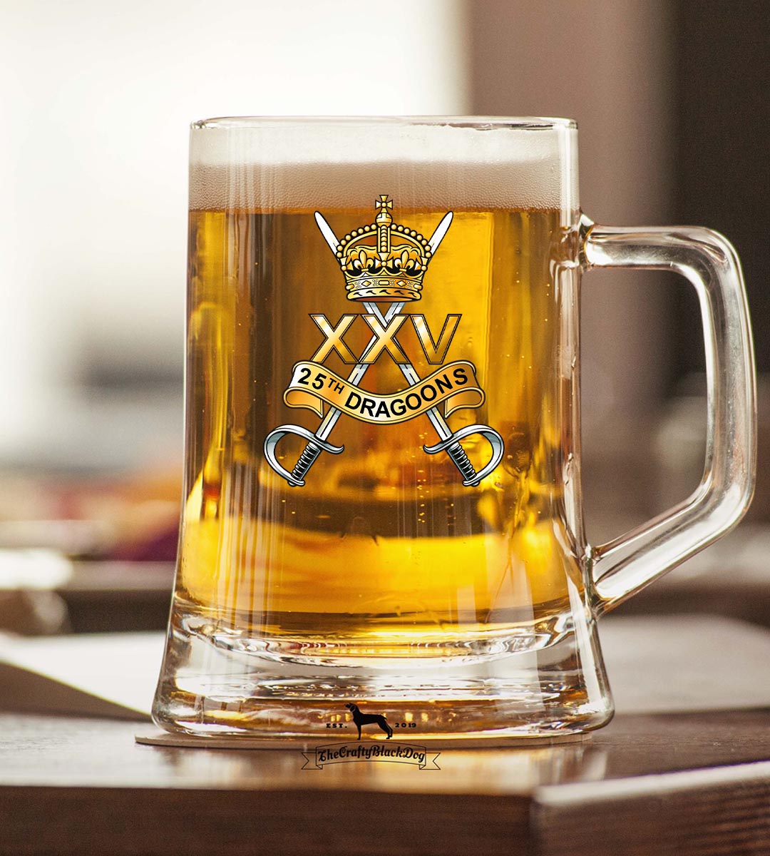 25th Dragoons - Tankard