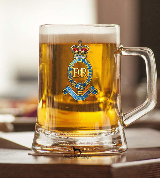 Royal Horse Artillery Cap Badge - Tankard