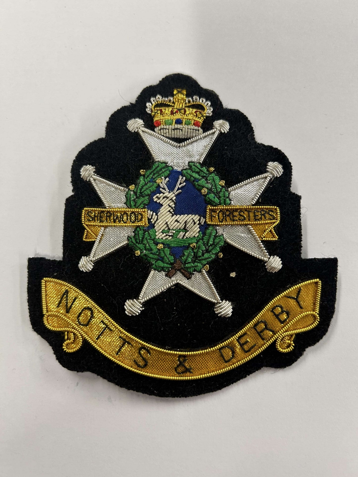 The Sherwood Foresters (Notts and Derby Regiment) - Blazer Badge