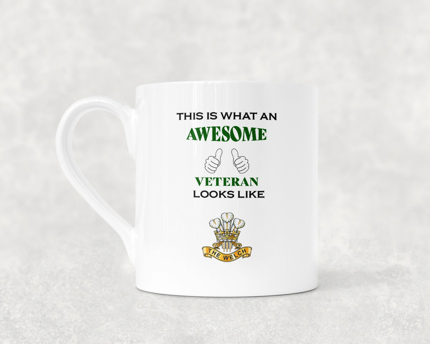 The Welch - Veteran - Bone China Mug
