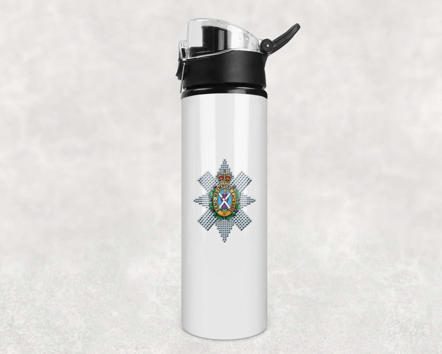 Black Watch - Flip Top Water Bottle