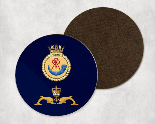 HMS Torbay - Round Coaster Set