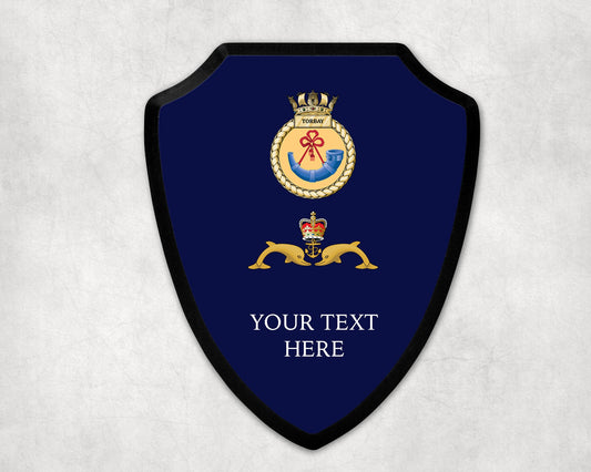HMS Torbay - Royal Navy Printed Wall Shield