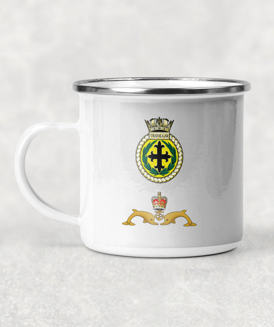 HMS Trafalgar - Enamel Mug