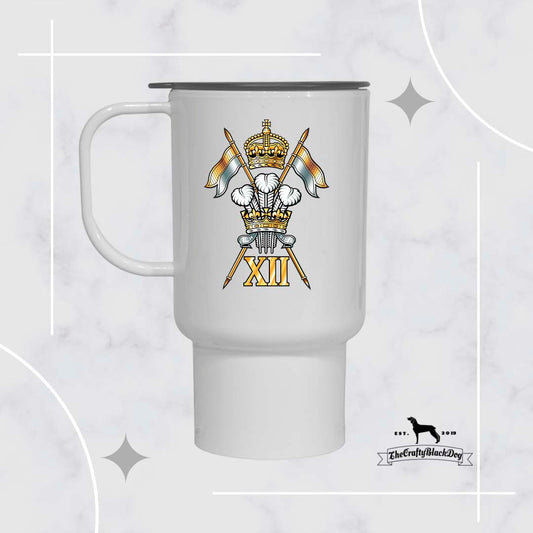 12th Royal Lancers - Travel Mug