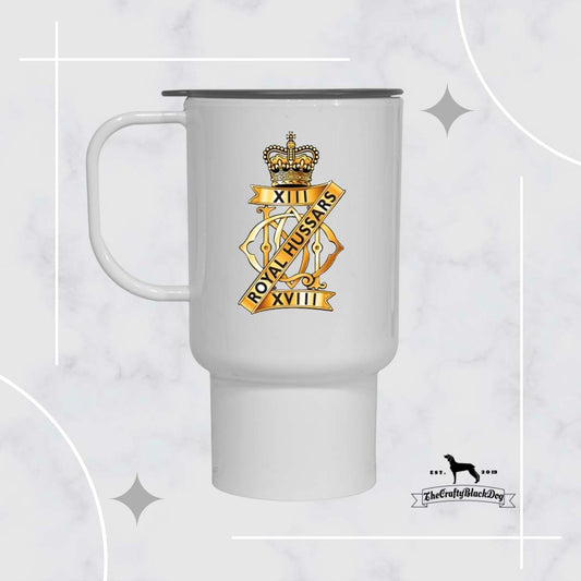 13th/18th Royal Hussars - Travel Mug