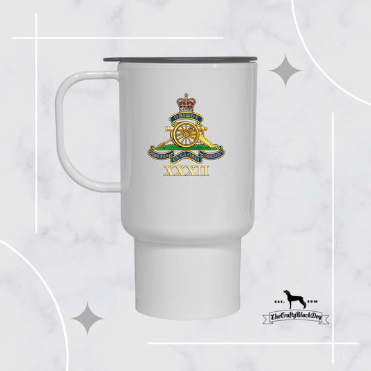 32 Regiment Royal Artillery - Travel Mug