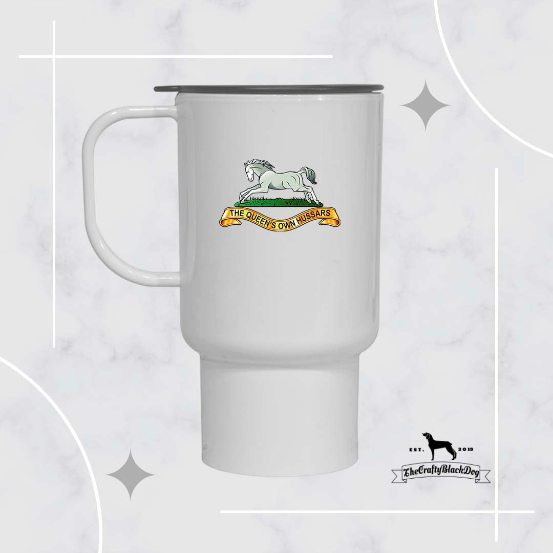 Queen's Own Hussars - Travel Mug
