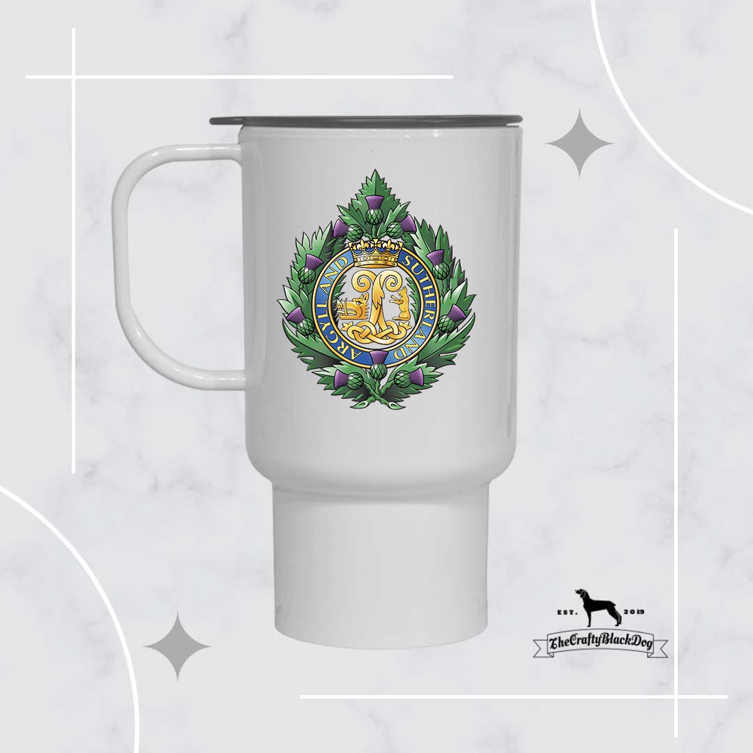 Argyll and Sutherland Highlanders - Travel Mug