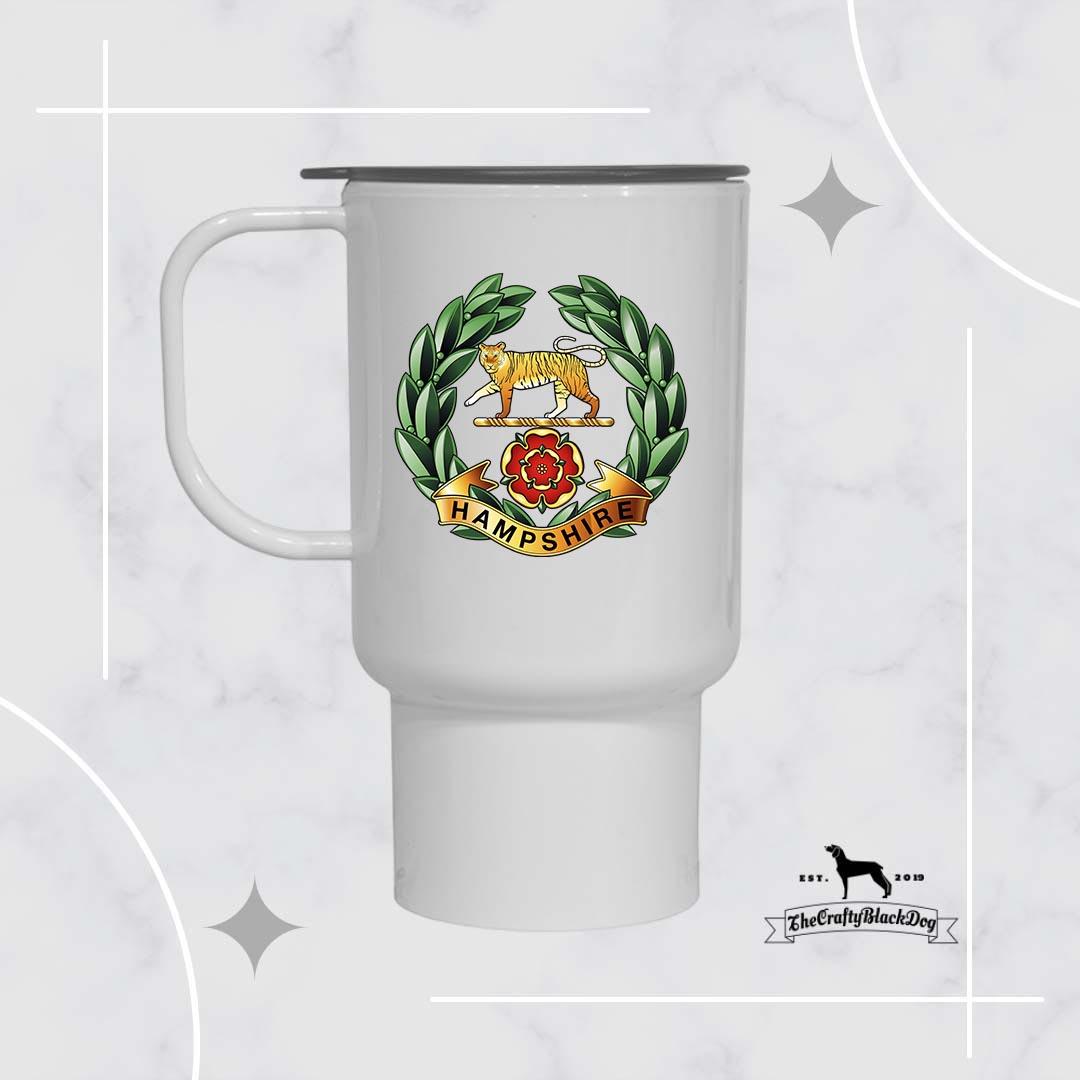Hampshire Regt - Travel Mug