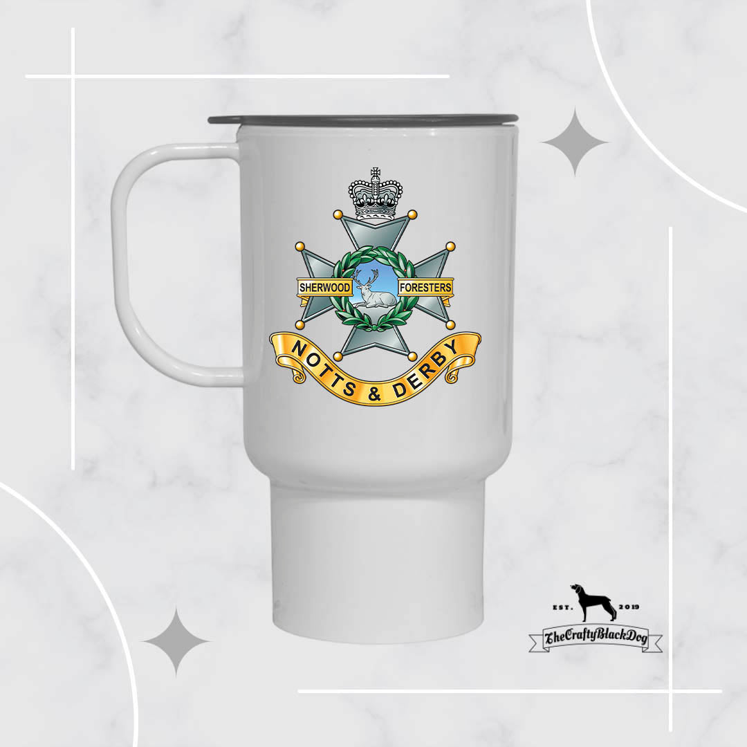 The Sherwood Foresters (Notts and Derby Regiment) - Travel Mug