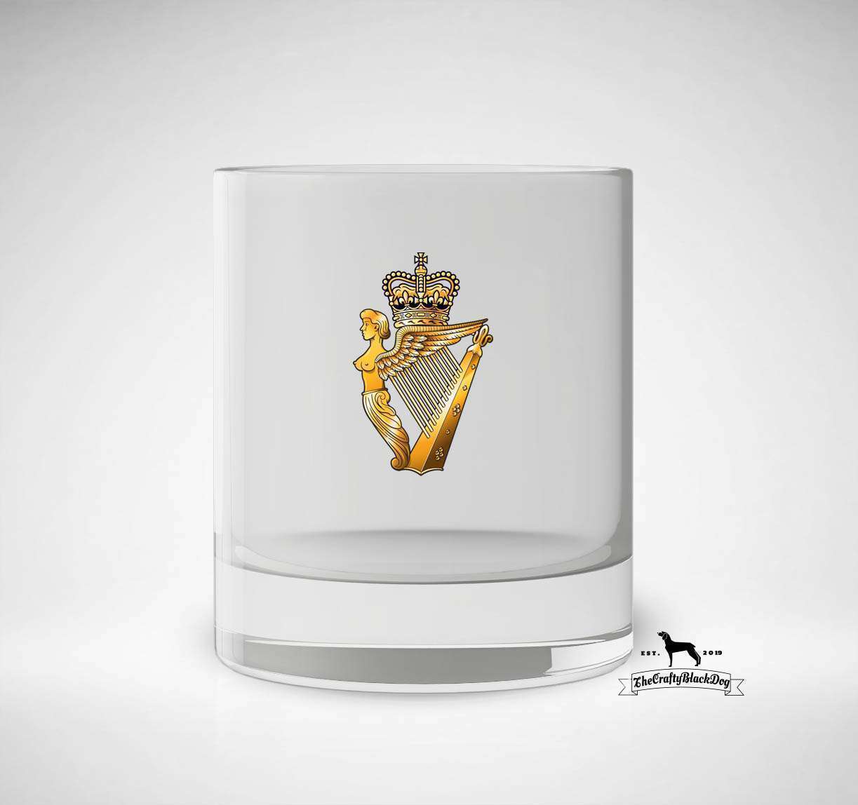 Ulster Defence Regiment - Whiskey/Spirit Glass