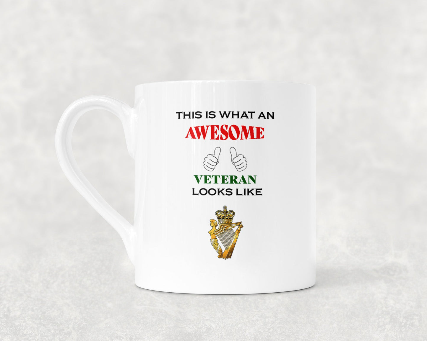 Ulster Defence Regiment - Veteran - Bone China Mug