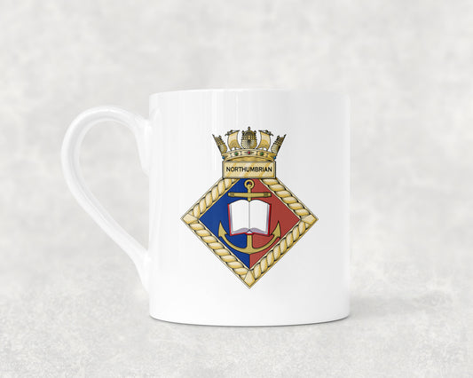 URNU Northumbria - Bone China Mug