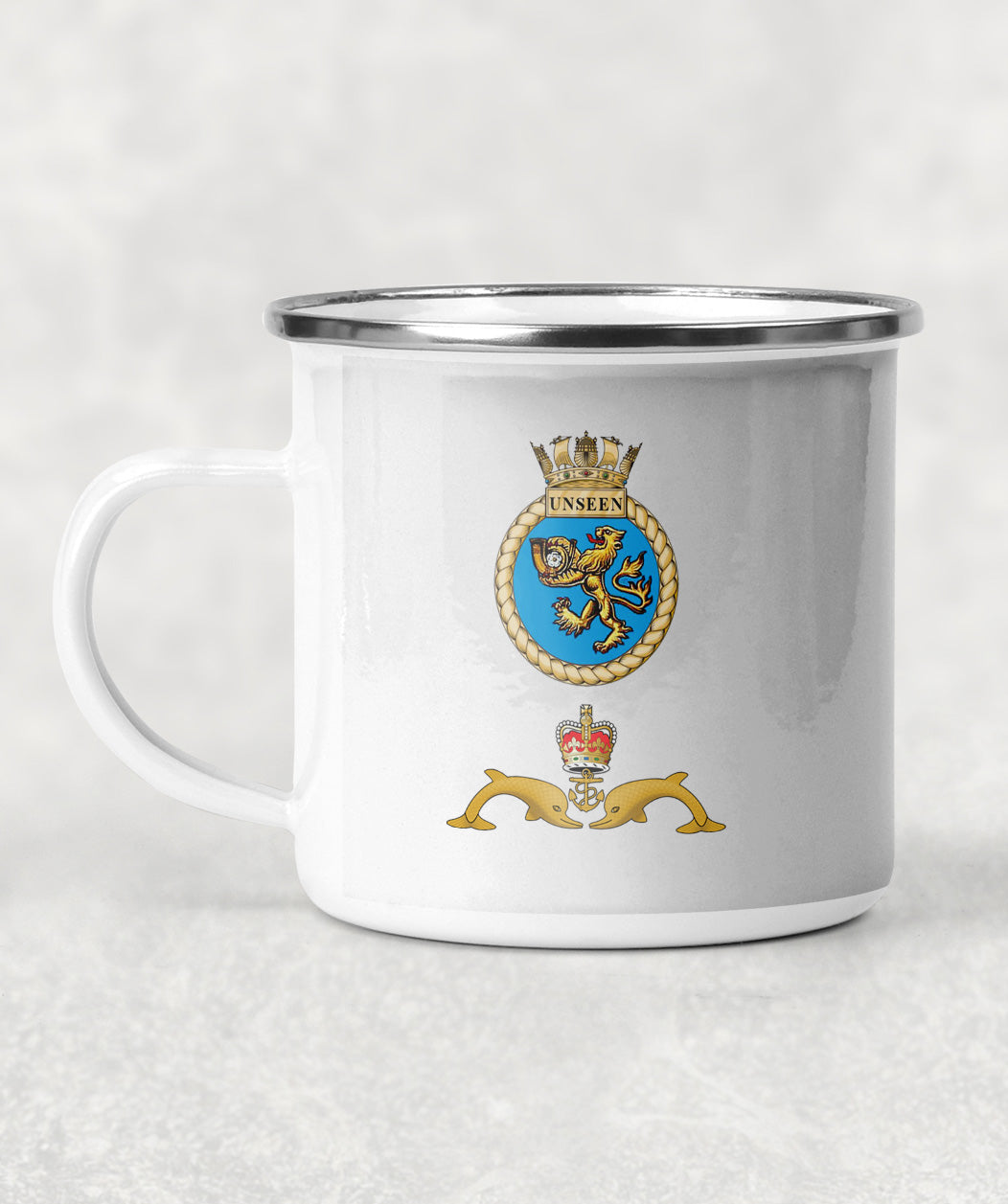 HMS Unseen  - Enamel Mug