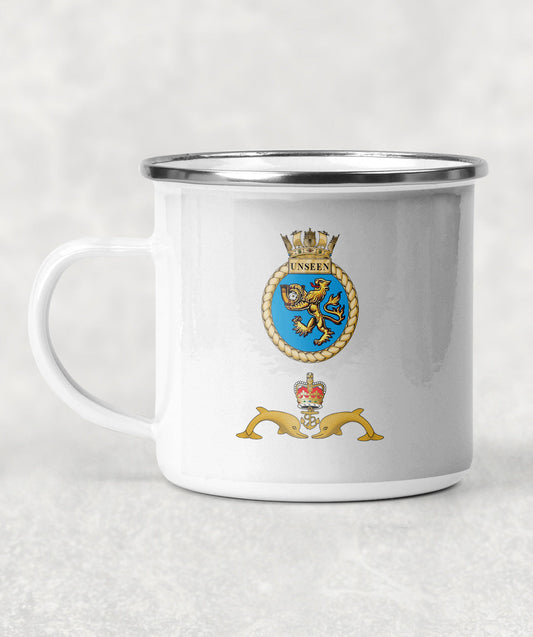 HMS Unseen  - Enamel Mug