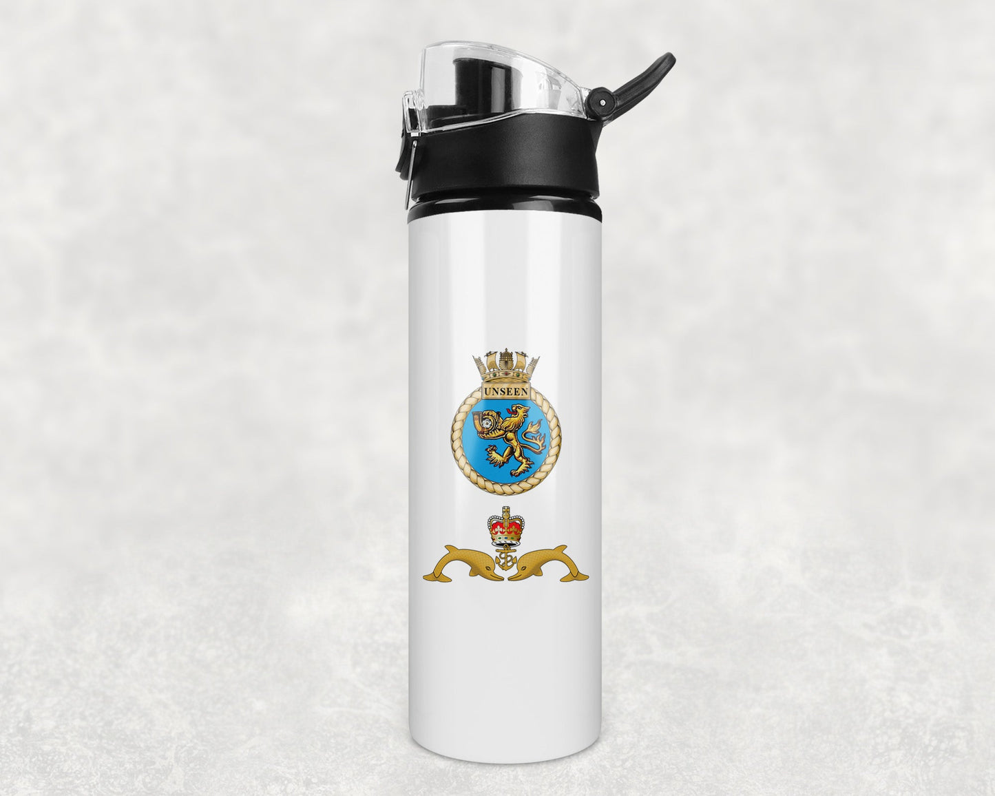 HMS Unseen  - Flip Top Water Bottle