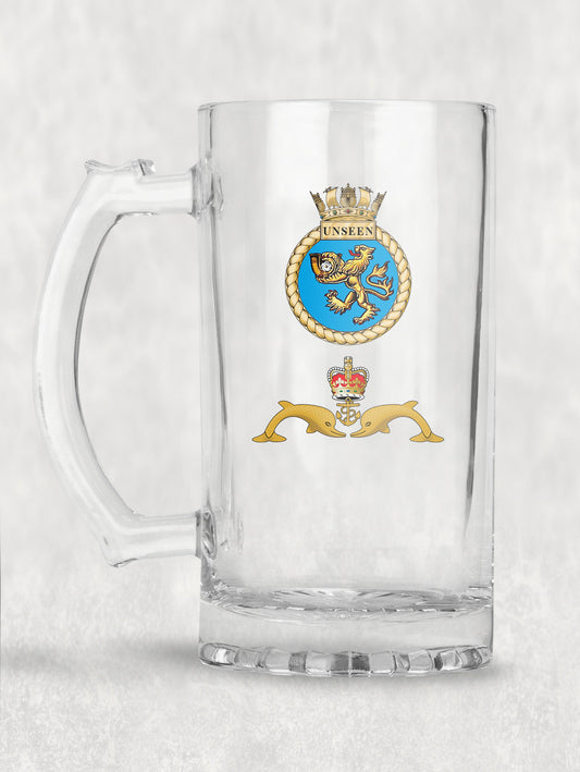 HMS Unseen  - Tankard/Beer Mug/Stein