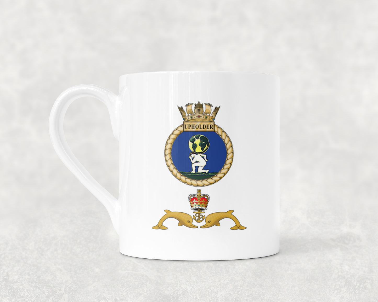 HMS Upholder - Bone China Mug