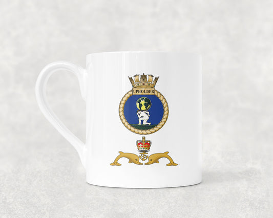 HMS Upholder - Bone China Mug
