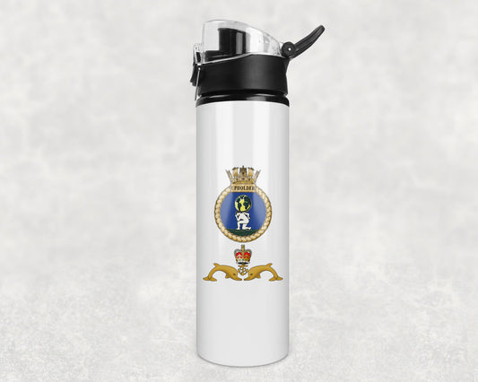 HMS Upholder  - Flip Top Water Bottle