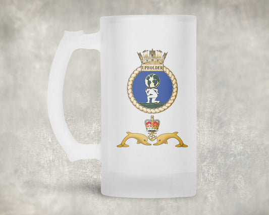 HMS Upholder - Frosted Stein