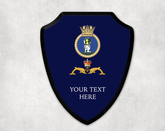HMS Upholder  - Royal Navy Printed Wall Shield