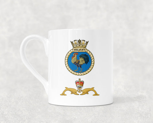 HMS Valiant - Bone China Mug