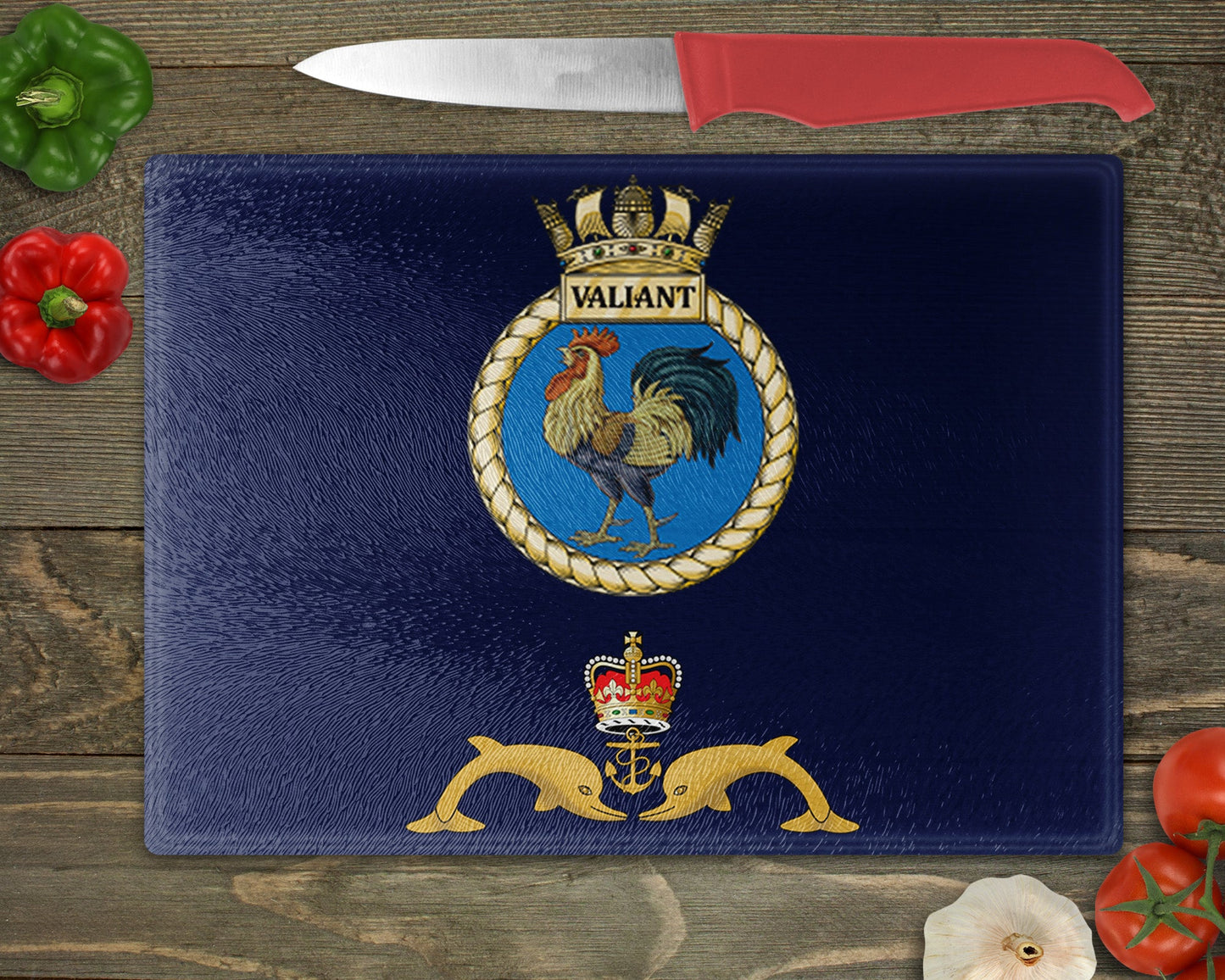 HMS Valiant - Cutting Board