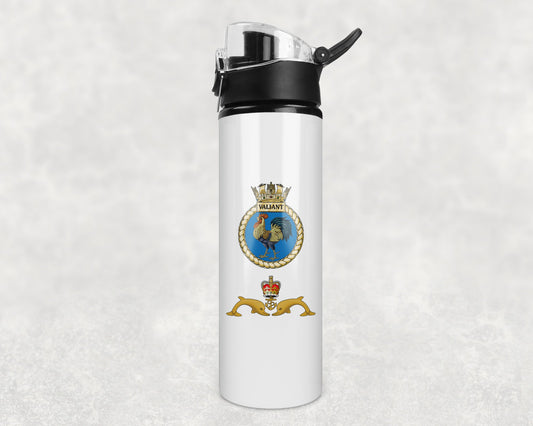 HMS Valiant - Flip Top Water Bottle