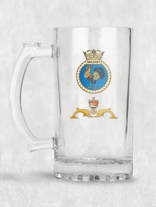 HMS Valiant - Tankard/Beer Mug/Stein