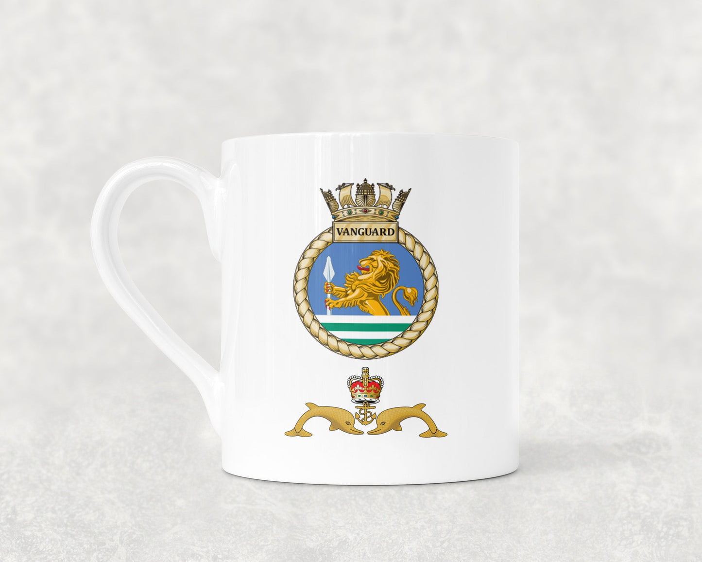 HMS Vanguard - Bone China Mug