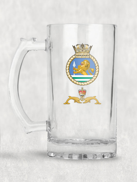 HMS Vanguard - Tankard/Beer Mug/Stein