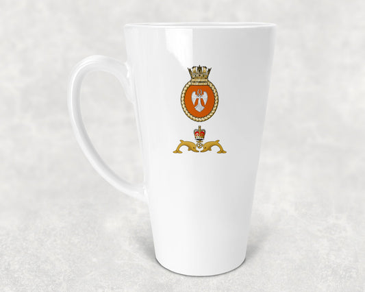 HMS Victorious - Latte Mug 17oz
