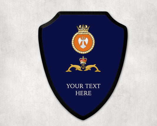 HMS Victorious - Royal Navy Printed Wall Shield