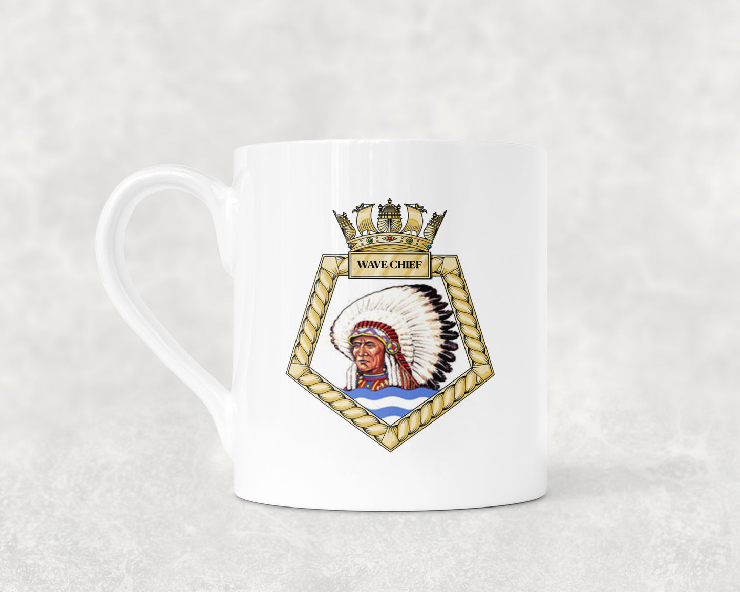 RFA Wave Chief - Bone China Mug