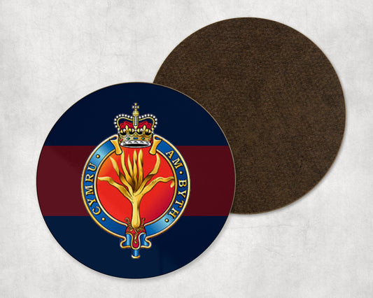 Welsh Guards Cypher  -  Round Coaster Set