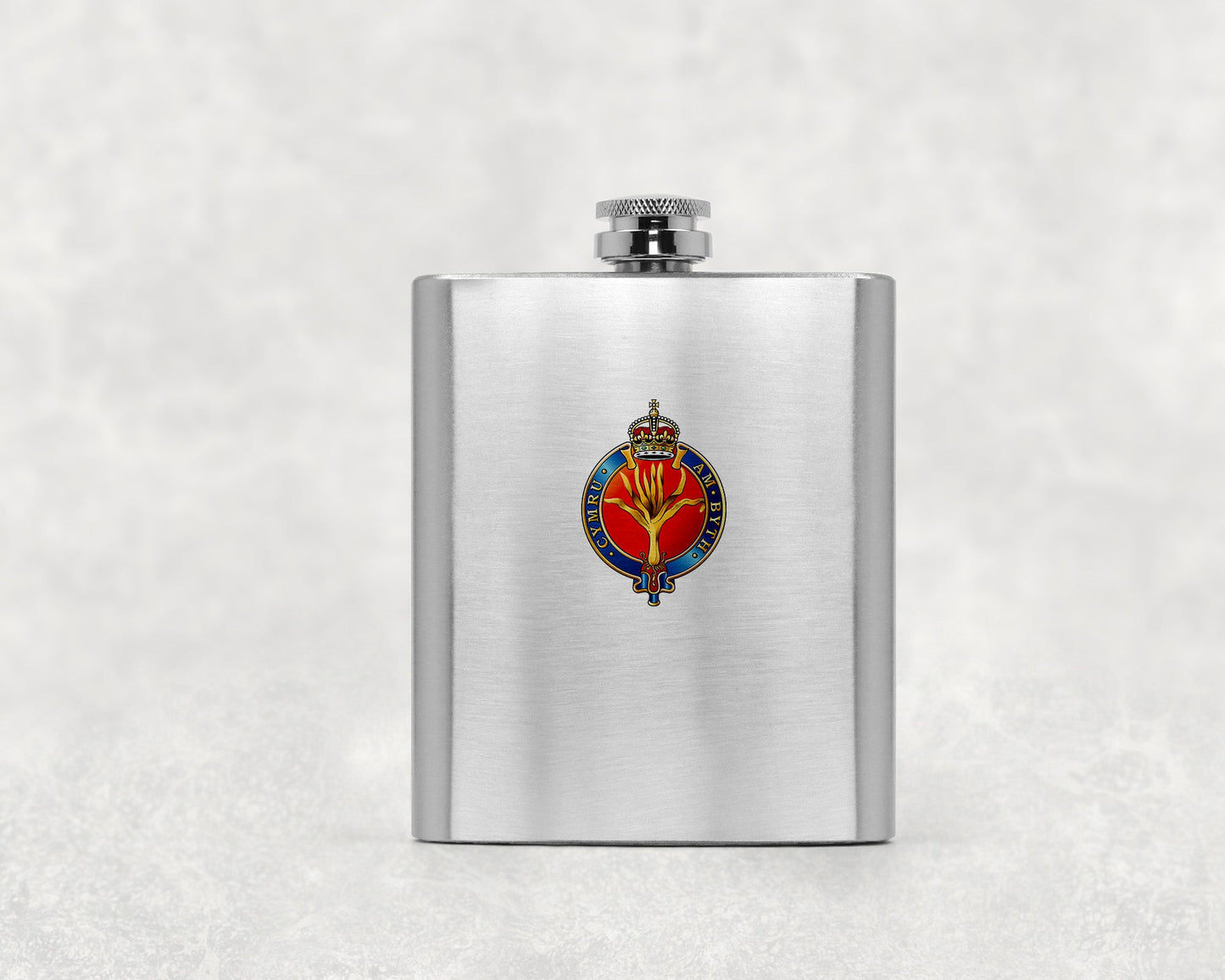 Welsh Guards Cypher KC - Hip Flask