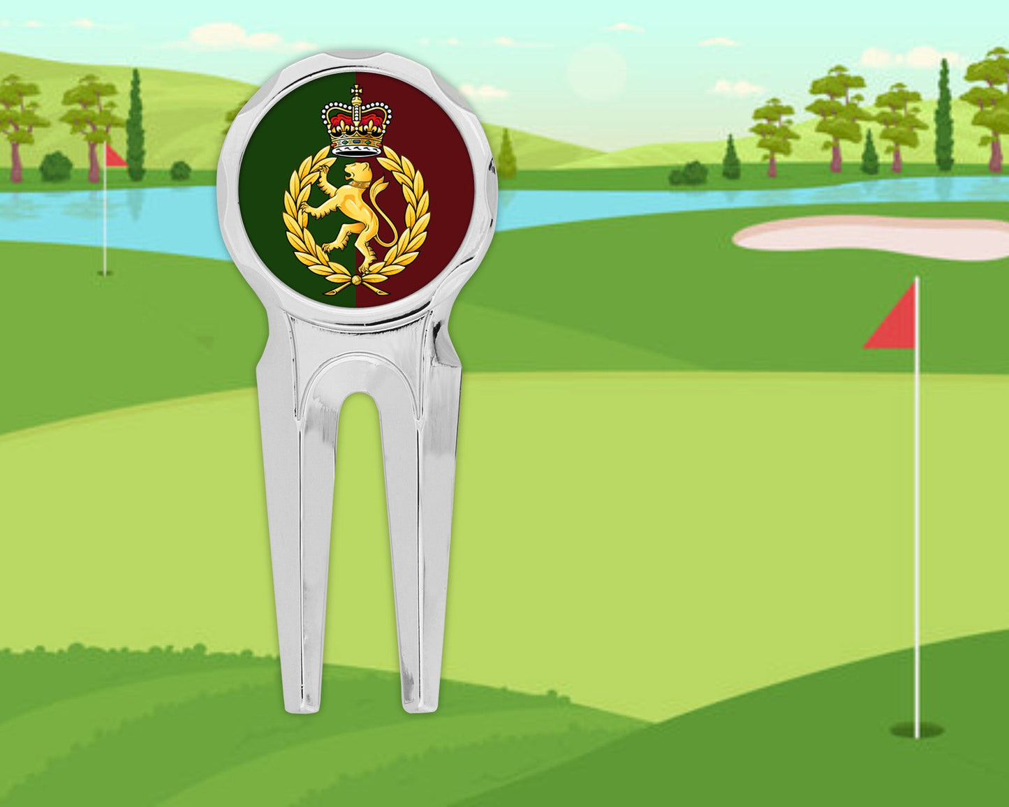 WRAC - Golf Divot Repair Tool