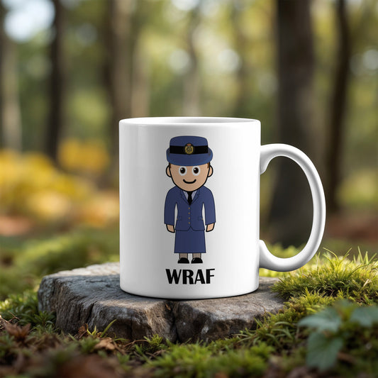 WRAF Cartoon Mug - Gillian Jones