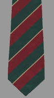 Worcestershire and Sherwood Foresters Regiment - Stripe Tie