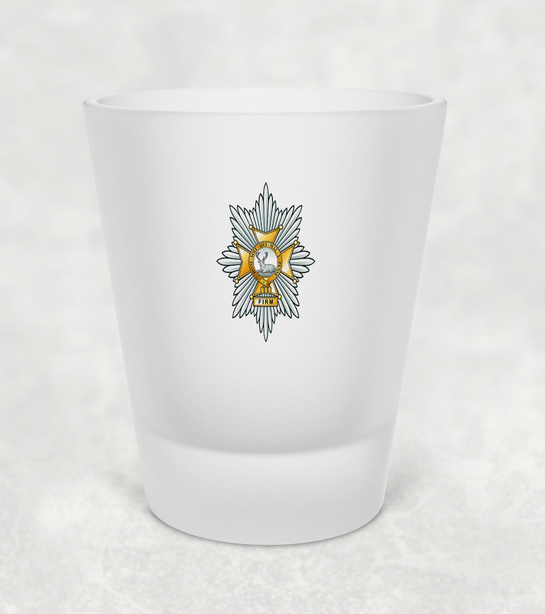 Worcestershire and Sherwood Foresters Regiment - Shot Glass