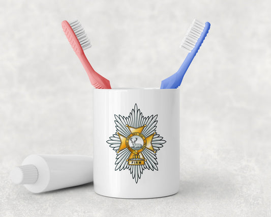 Worcestershire and Sherwood Foresters Regiment - Toothbrush Holder and Soap Dispenser