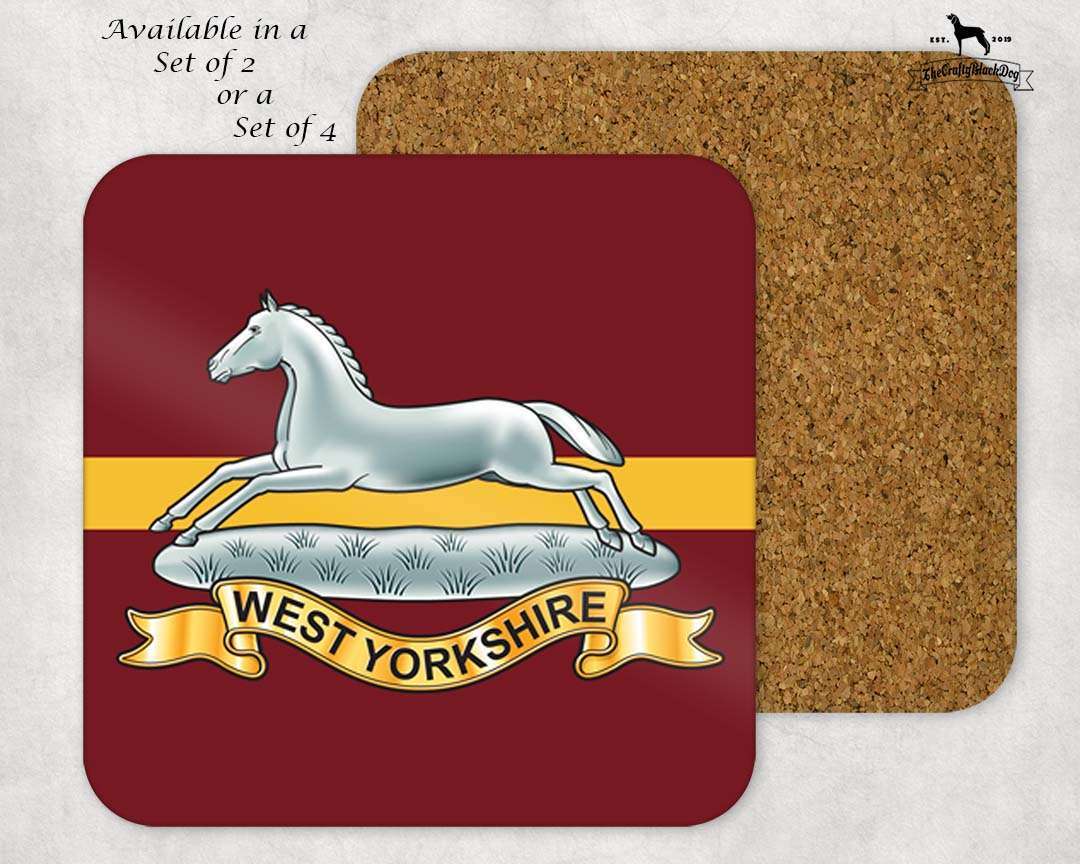 West Yorkshire Regiment - COASTER SET