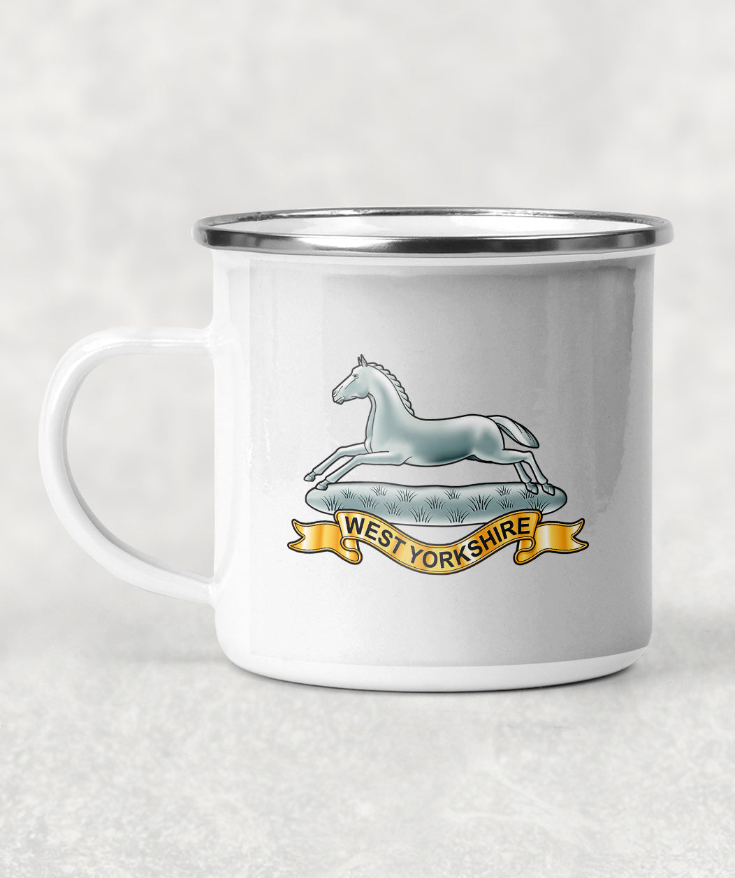 West Yorkshire Regiment - Enamel Mug