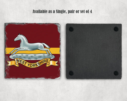 West Yorkshire Regiment - Slate Coaster