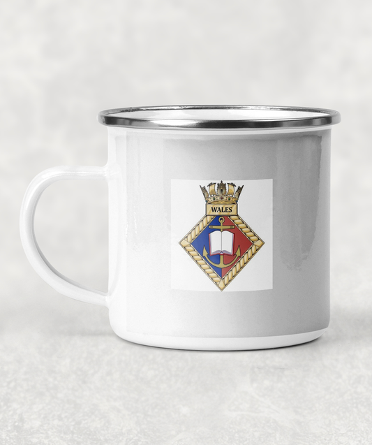 URNU Wales - Enamel Mug