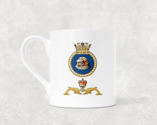 HMS Walrus - Bone China Mug