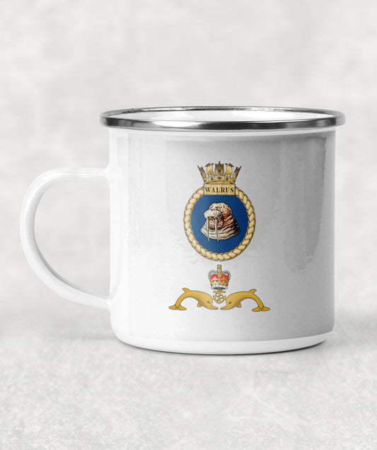 HMS Walrus  - Enamel Mug